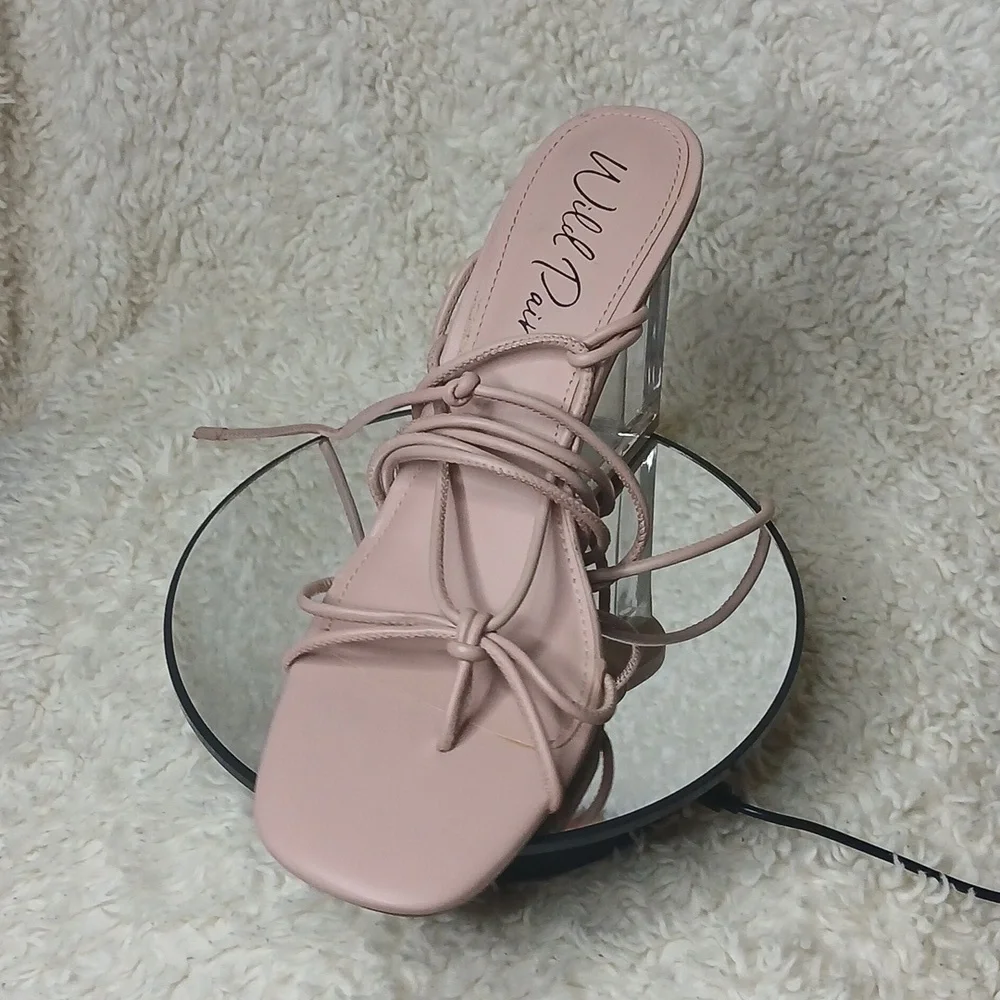 Wild Pair String/Tie Up Wedges